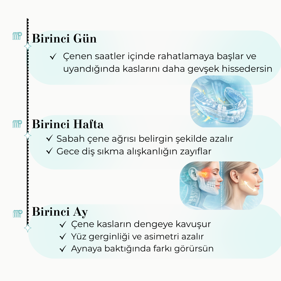 2. Seviye Gece Ağızlığı - Hizalama